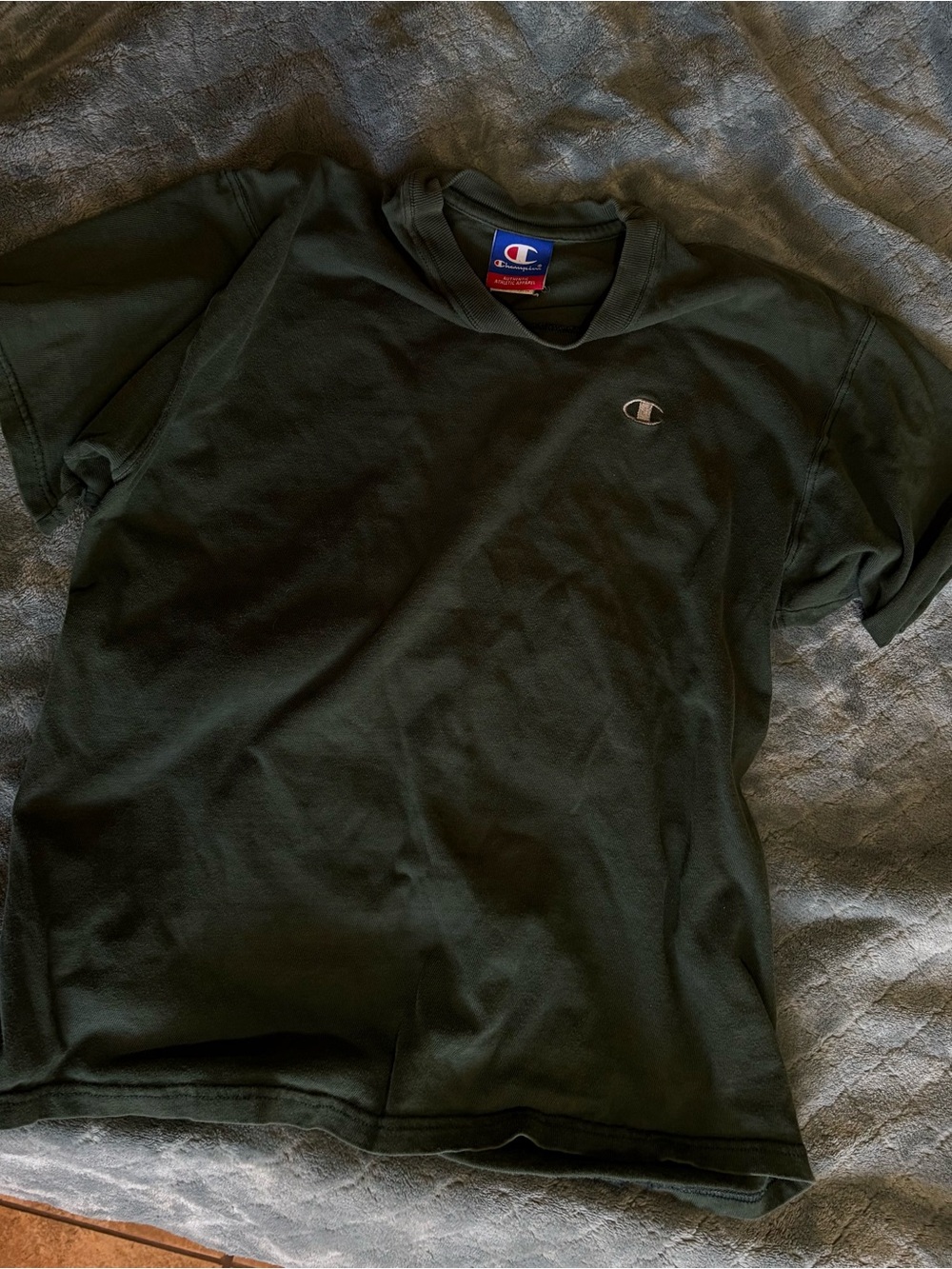 Champion Olive Green tshirt vintage